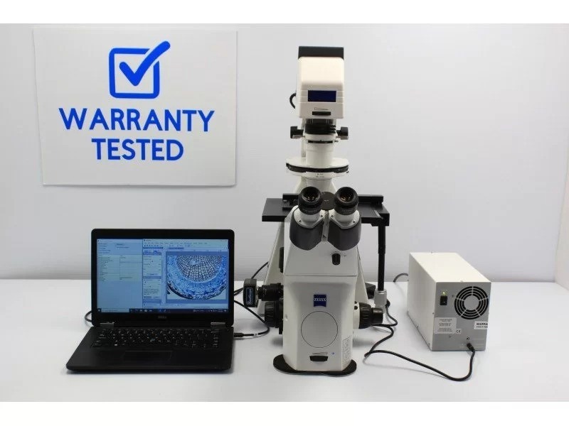 Zeiss Observer D1 Inverted LED Fluorescence Microscope (New Filters)