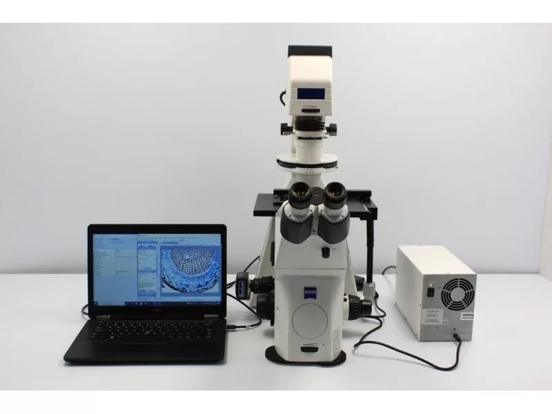 Zeiss Observer D1 Inverted LED Fluorescence Microscope (New Filters)