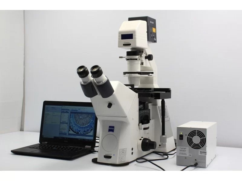 Zeiss Observer D1 Inverted LED Fluorescence Microscope (New Filters)