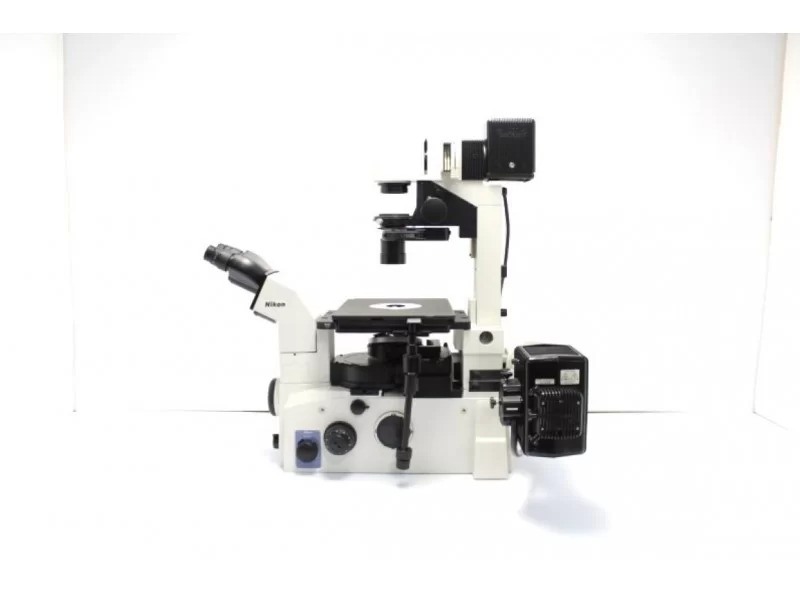 Nikon Eclipse TE2000-U Inverted Fluorescence Phase Contrast Microscope Pred Ti2-U