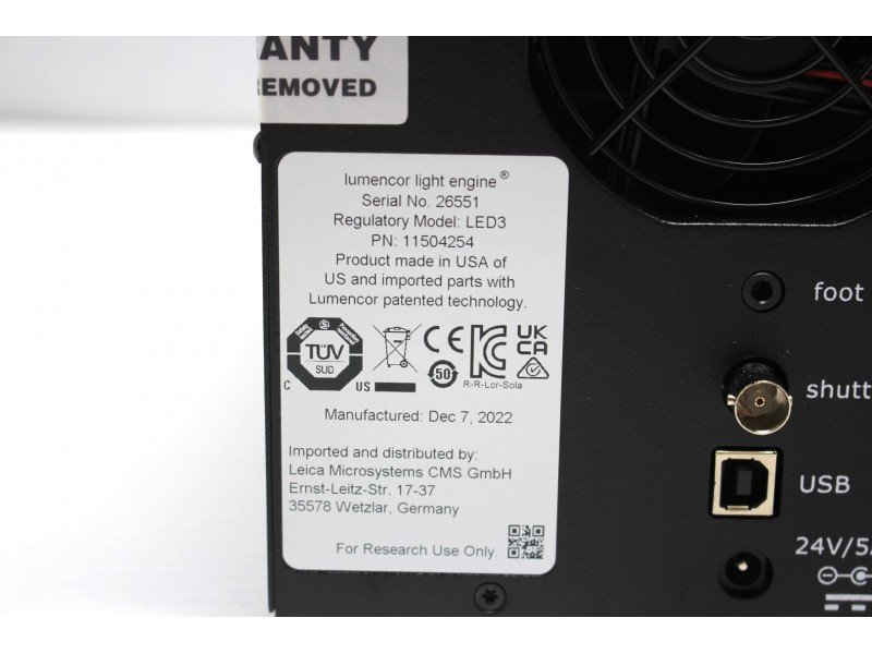 Lumencor Leica LED3 LED Light Engine Source