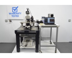 Zeiss AXIO Examiner.Z1 (Electrophysiology Rig) Upright Polarization Dodt Gradient Contrast Fluorescence Microscope