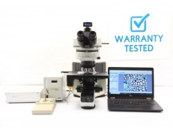 Olympus BX53 Fluorescence Motorized XY Microscope w/ (New Filters)