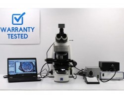 Zeiss AXIO Imager 2 Imager.M2 LED Fluorescence Motorized Microscope (New Filters)