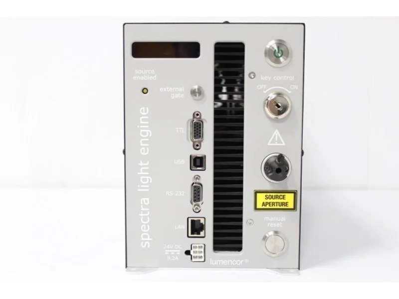 NEW Lumencor Spectra III LED 7 Color Light Engine Source with SMA Optical Fiber Connector