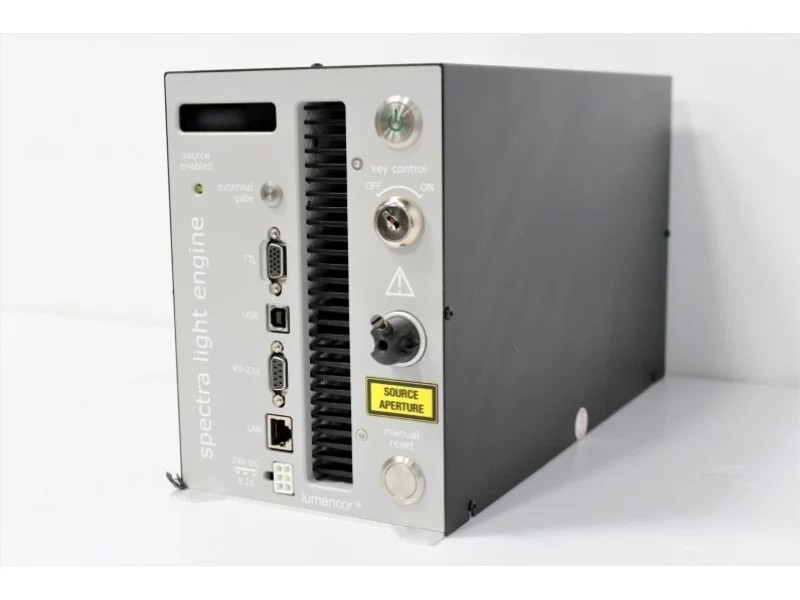 NEW Lumencor Spectra III LED 7 Color Light Engine Source with SMA Optical Fiber Connector