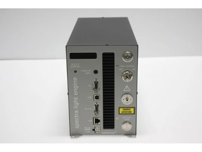NEW Lumencor Spectra III LED 7 Color Light Engine Source with SMA Optical Fiber Connector