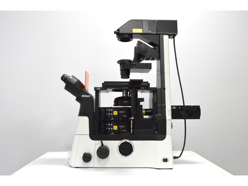 Nikon Ti2-U Inverted LED Fluorescence Microscope w/ Dual Fluorescence Turrets, Dual Illumination Paths (New Filters)