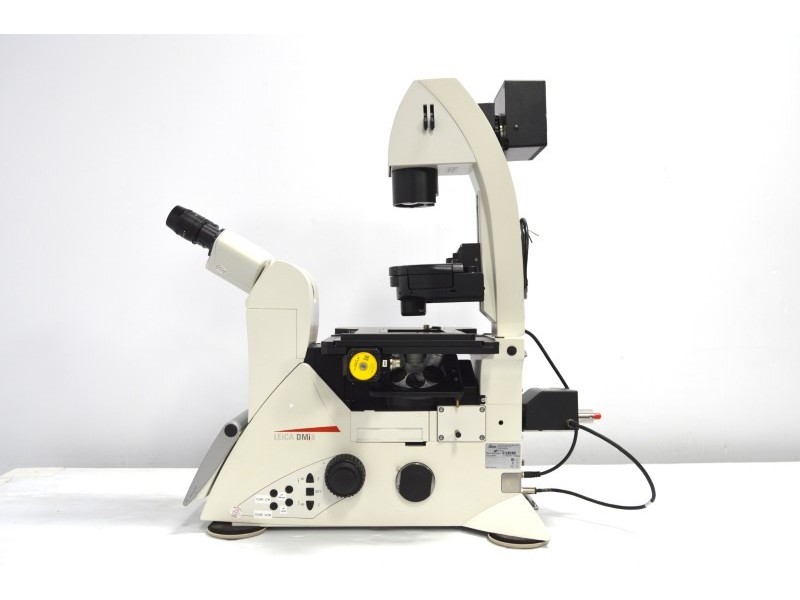 Leica DMi8 Inverted LED Fluorescence Motorized Microscope w/ Adaptive Focus Control (New Filters)