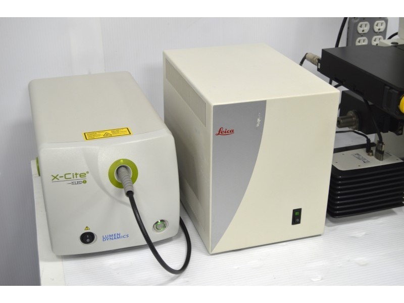 Leica DMi8 Inverted LED Fluorescence Motorized Microscope w/ Adaptive Focus Control (New Filters)