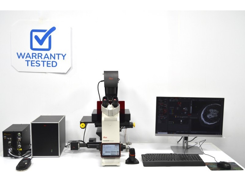 Leica DMi8 THUNDER Imager Motorized Inverted Fluorescence Microscope w/ Adaptive Focus Control