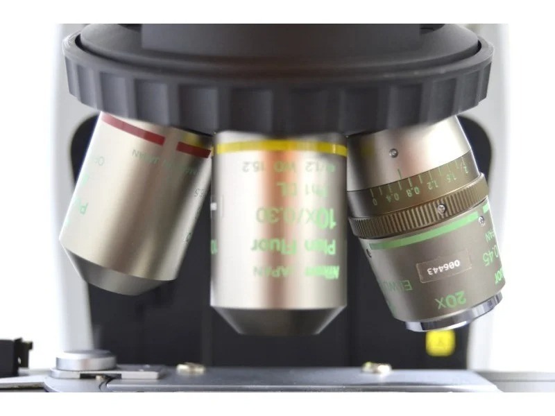 Nikon Eclipse Ni-U Upright Fluorescence Phase Contrast Microscope with Motorized Stage (New Filters)